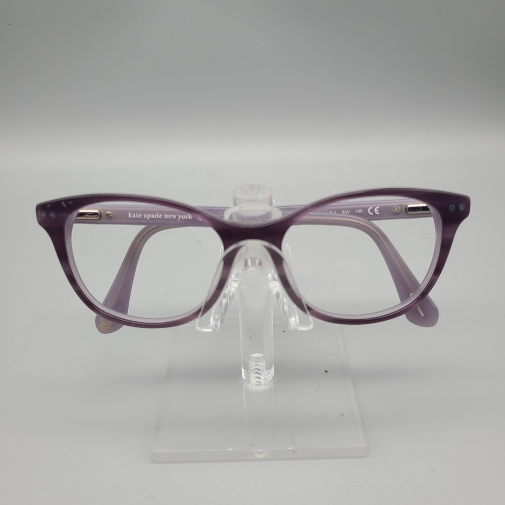 Kate Spade New York Kamila B3V Purple Cat Eye Eyeglasses Frames 140mm